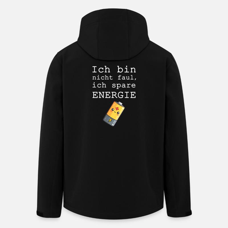 Energie sparen - Recycelte Männer Softshell-Jacke von Stanley/Stella - Schwarz