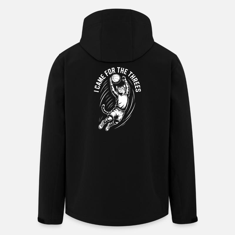 Boule de tir à chat - Veste softshell homme en polyester recyclé Stanley/Stella - noir