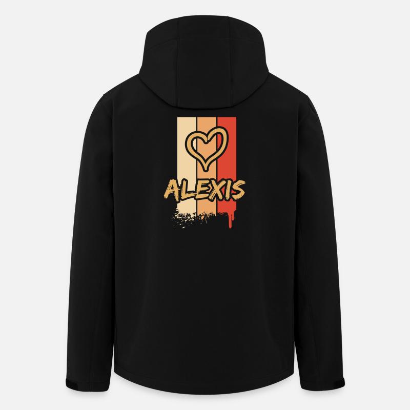 Alexis - Veste softshell homme en polyester recyclé Stanley/Stella - noir