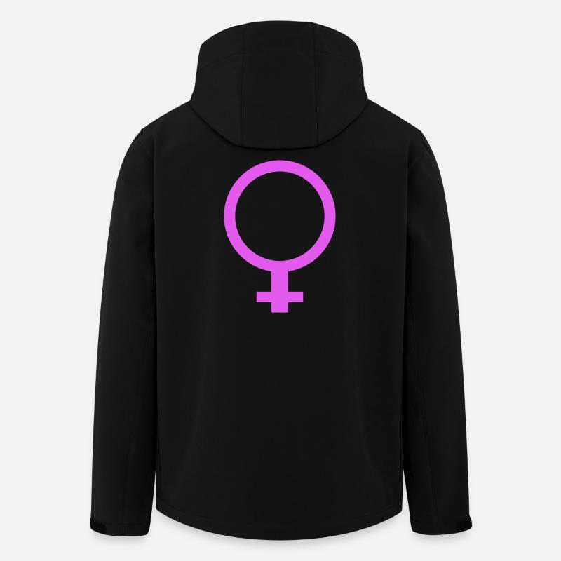 Weibliches Geschlecht - Recycelte Männer Softshell-Jacke von Stanley/Stella - Schwarz