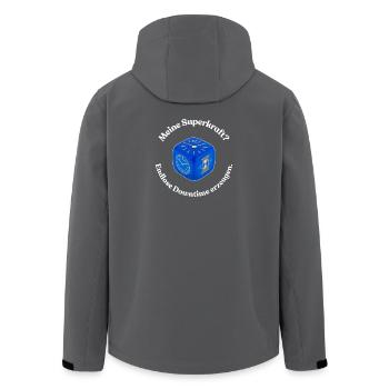 Super capacité Temps d’arrêt pour les joueurs de société Moderne - Veste softshell homme en polyester recyclé Stanley/Stella - noir - Dos - AI Model Male 185 light (185cm)