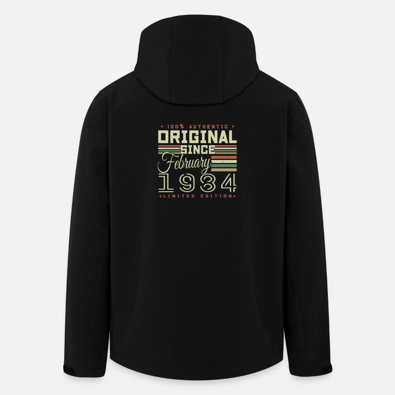 Awesome since February 1984 - Men’s Recycled Softshell Jacket by Stanley/Stella - black