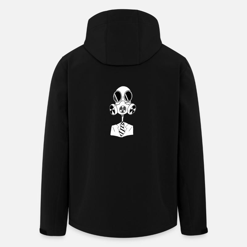 sake mesh - Men’s Recycled Softshell Jacket by Stanley/Stella - black