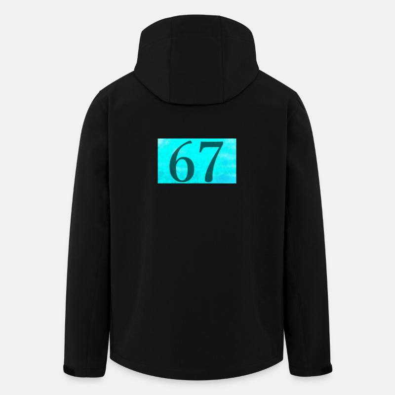 67_Blue - Veste softshell homme en polyester recyclé Stanley/Stella - noir