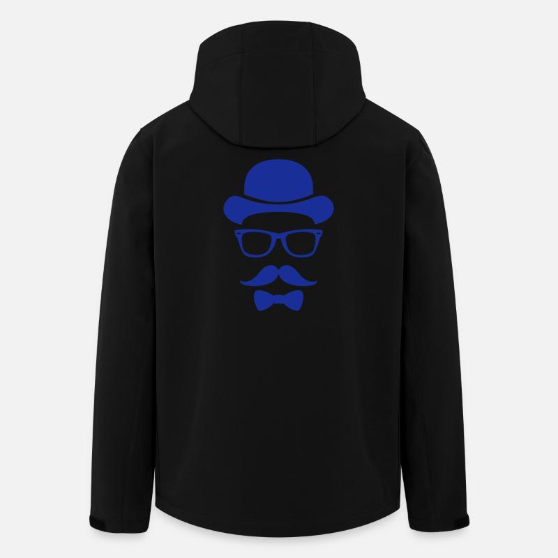 bräutigam hipster junggeselle - Recycelte Männer Softshell-Jacke von Stanley/Stella - Schwarz