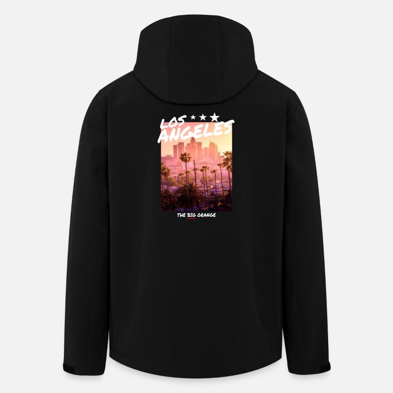 Los Angeles - Recycelte Männer Softshell-Jacke von Stanley/Stella - Schwarz
