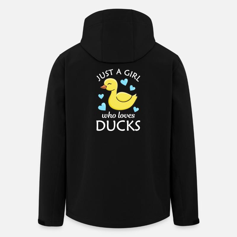 Ente Enten - Recycelte Männer Softshell-Jacke von Stanley/Stella - Schwarz