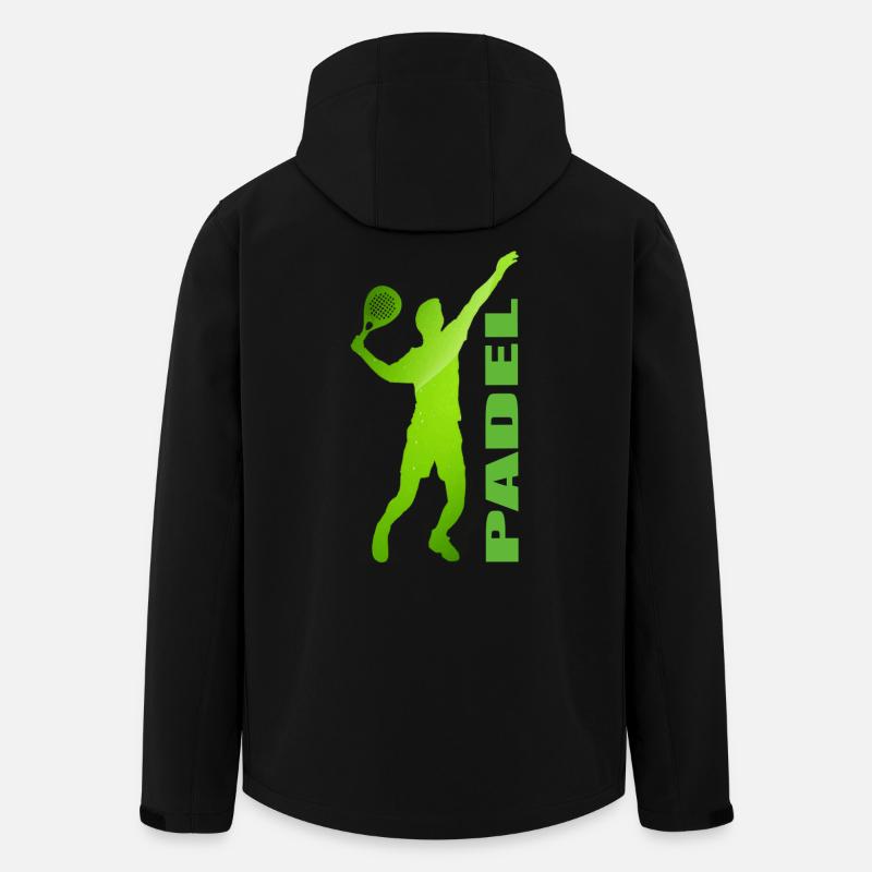 Padel - Men’s Recycled Softshell Jacket by Stanley/Stella - black