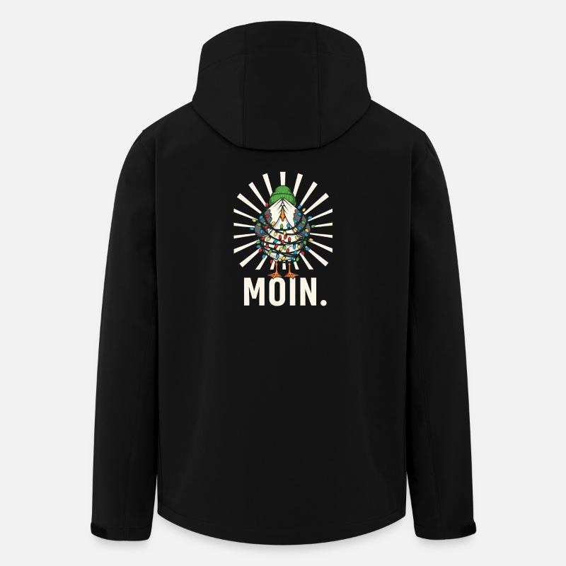 Seagull Père Noël Noël Fées - Veste softshell homme en polyester recyclé Stanley/Stella - noir