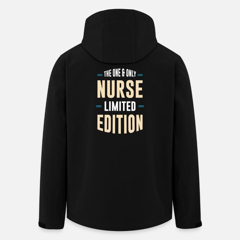 Nurse Édition Limitée - Veste softshell homme en polyester recyclé Stanley/Stella - noir