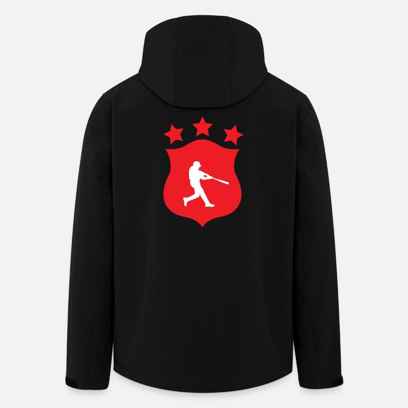 Baseball – Sport - Recycelte Männer Softshell-Jacke von Stanley/Stella - Schwarz