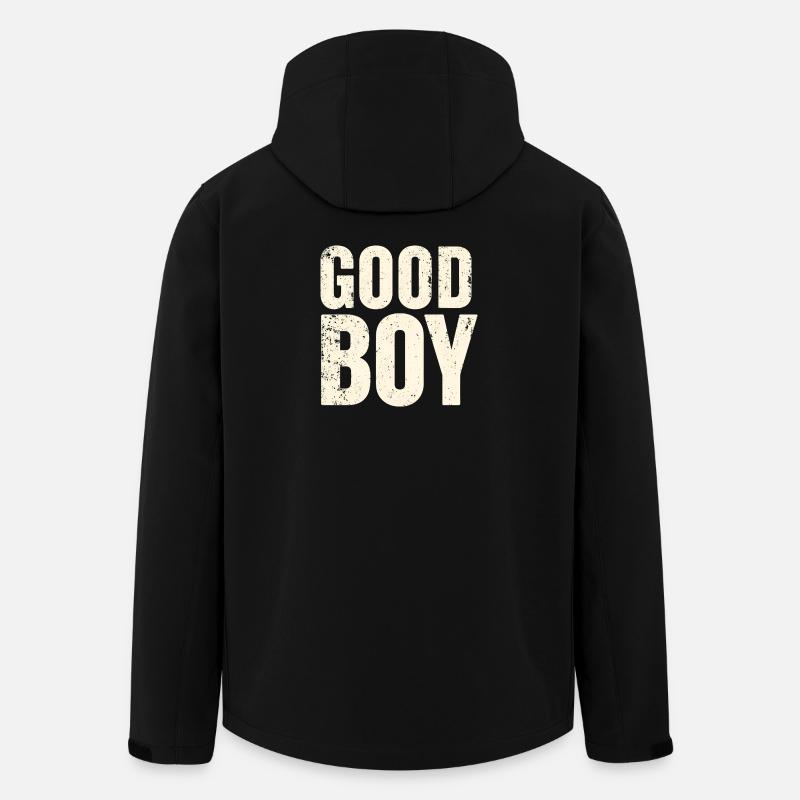 Guter Junge. - Recycelte Männer Softshell-Jacke von Stanley/Stella - Schwarz