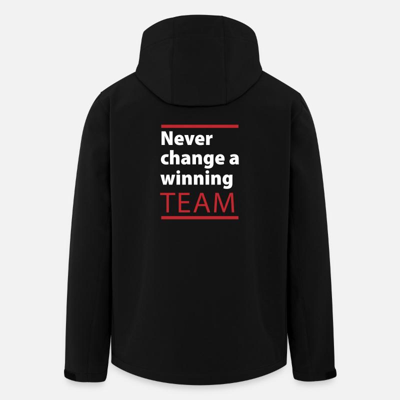 Team - Men’s Recycled Softshell Jacket by Stanley/Stella - black