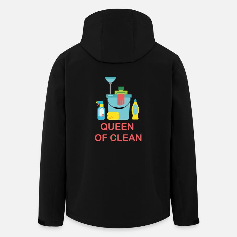 Queen of clean - Recycelte Männer Softshell-Jacke von Stanley/Stella - Schwarz