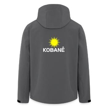 Koabne - Veste softshell homme en polyester recyclé Stanley/Stella - charbon - Dos - AI Model Male 185 light (185cm)