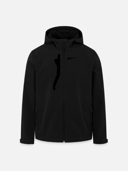 Marksman rifle - Men’s Recycled Softshell Jacket by Stanley/Stella - black