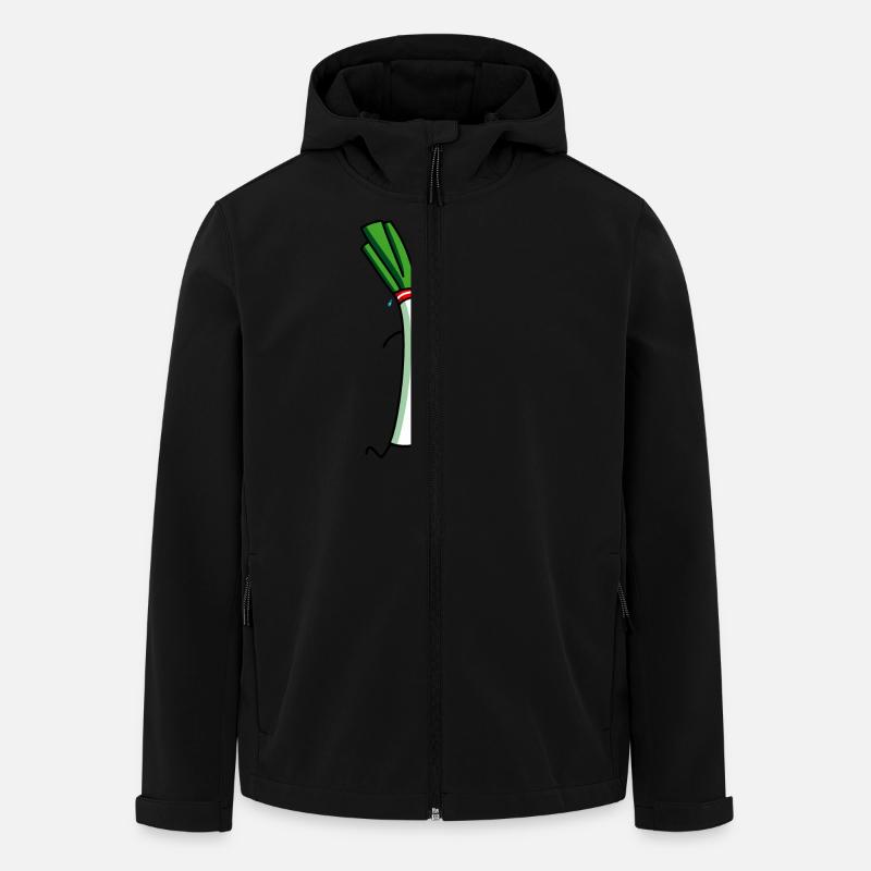 Laufbursche Lauch - Recycelte Männer Softshell-Jacke von Stanley/Stella - Schwarz