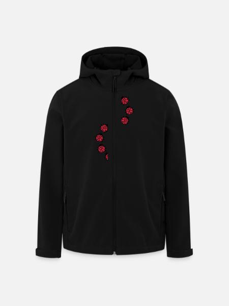 Ladybug - Men’s Recycled Softshell Jacket by Stanley/Stella - black