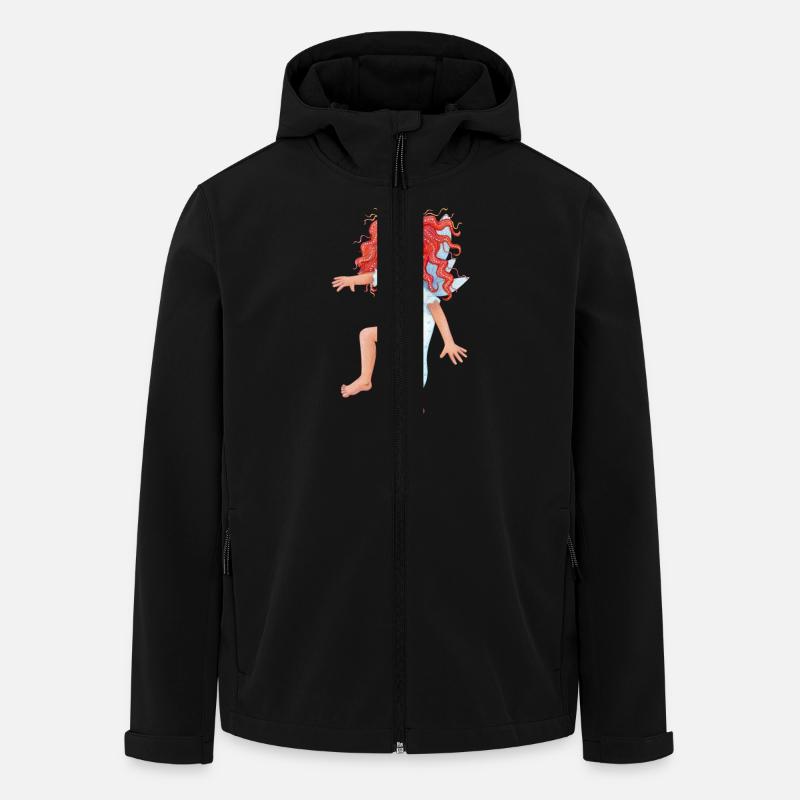 Elven Spell - Men’s Recycled Softshell Jacket by Stanley/Stella - black