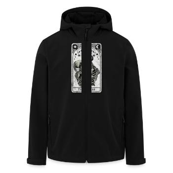 Das Tarot der Liebenden - Recycelte Männer Softshell-Jacke von Stanley/Stella - Schwarz - Vorne - AI Model Male 185 light (185cm)