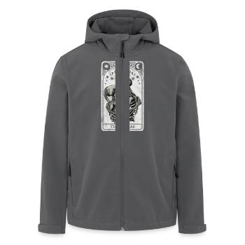 Das Tarot der Liebenden - Recycelte Männer Softshell-Jacke von Stanley/Stella - Anthrazit - Vorne - AI Model Male 185 light (185cm)