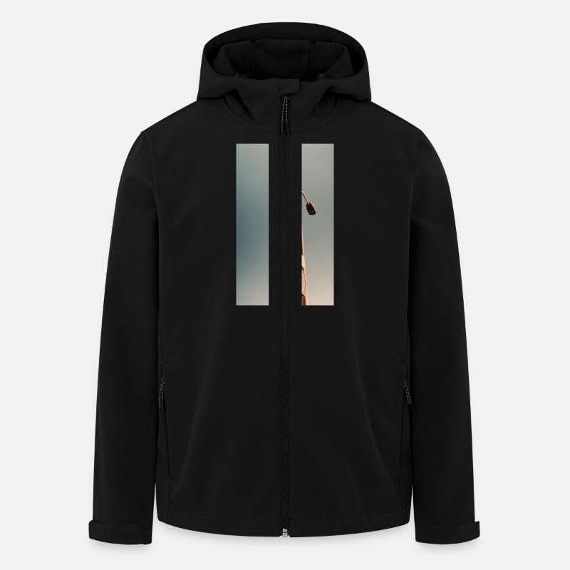 schild - Recycelte Männer Softshell-Jacke von Stanley/Stella - Schwarz