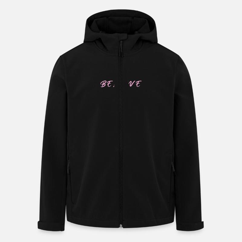 BELIEVE - Men’s Recycled Softshell Jacket by Stanley/Stella - black
