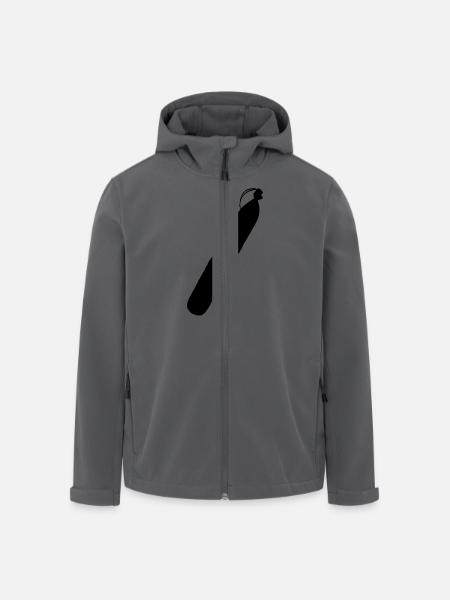 Stracke - Recycelte Männer Softshell-Jacke von Stanley/Stella - Schwarz