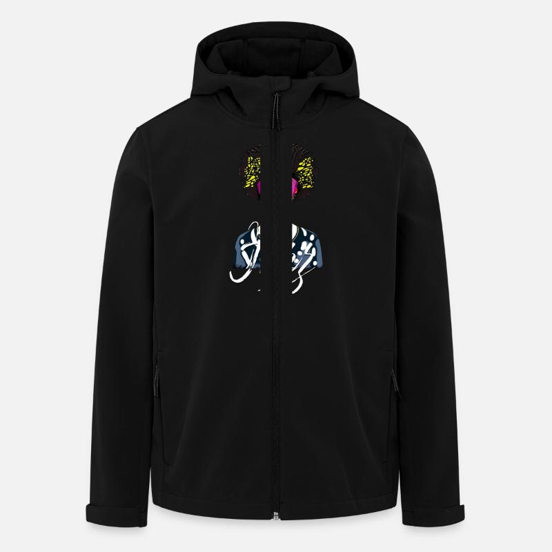 Jazz - Recycelte Männer Softshell-Jacke von Stanley/Stella - Schwarz