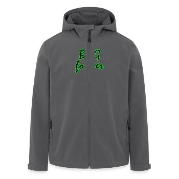 BMG forever - Recycelte Männer Softshell-Jacke von Stanley/Stella - Schwarz - Vorne - AI Model Male 185 light (185cm)