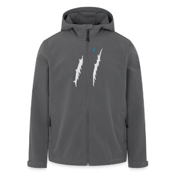 krallen_finnland - Recycelte Männer Softshell-Jacke von Stanley/Stella - Schwarz - Vorne - AI Model Male 185 light (185cm)