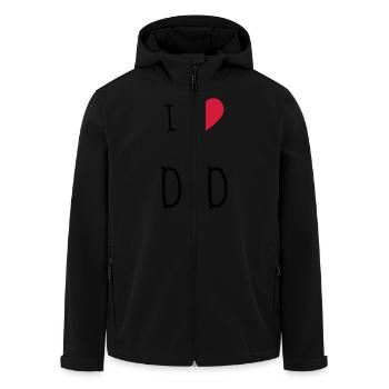 Papa Vati Vater Vatertag Geburtstag Dad Familie - Recycelte Männer Softshell-Jacke von Stanley/Stella - Schwarz - Vorne - AI Model Male 185 light (185cm)