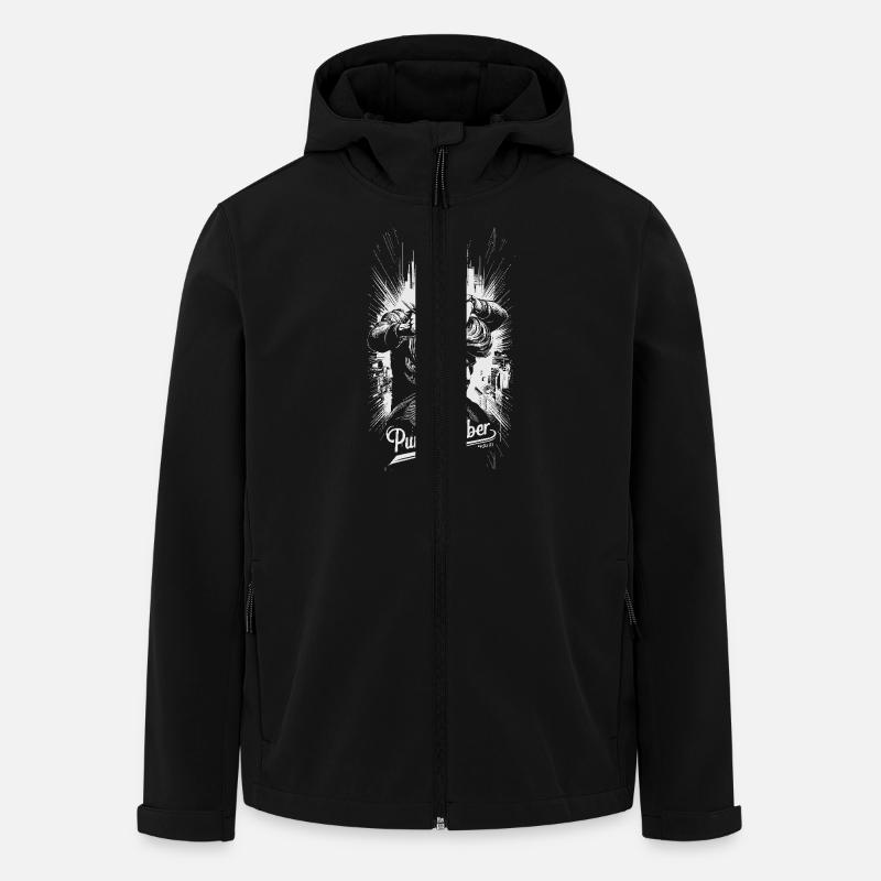 punk - Veste softshell homme en polyester recyclé Stanley/Stella - noir