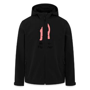 Pussy-Whisperer: De toute évidence ambiguë ... - Veste softshell homme en polyester recyclé Stanley/Stella - noir - Devant - AI Model Male 185 light (185cm)