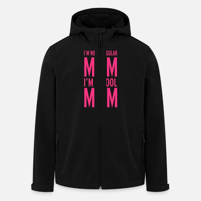 Cool Mom - Recycelte Männer Softshell-Jacke von Stanley/Stella - Schwarz