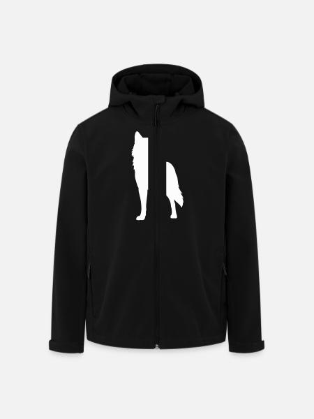 Wolf 1 - Men’s Recycled Softshell Jacket by Stanley/Stella - black