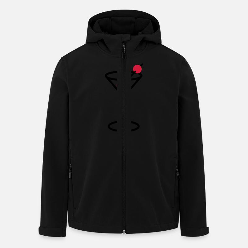 Martini verre à cocktail - Veste softshell homme en polyester recyclé Stanley/Stella - noir