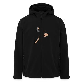 Pole Dance Pole Tänzerin Stangentanz - Recycelte Männer Softshell-Jacke von Stanley/Stella - Schwarz - Vorne - AI Model Male 185 light (185cm)