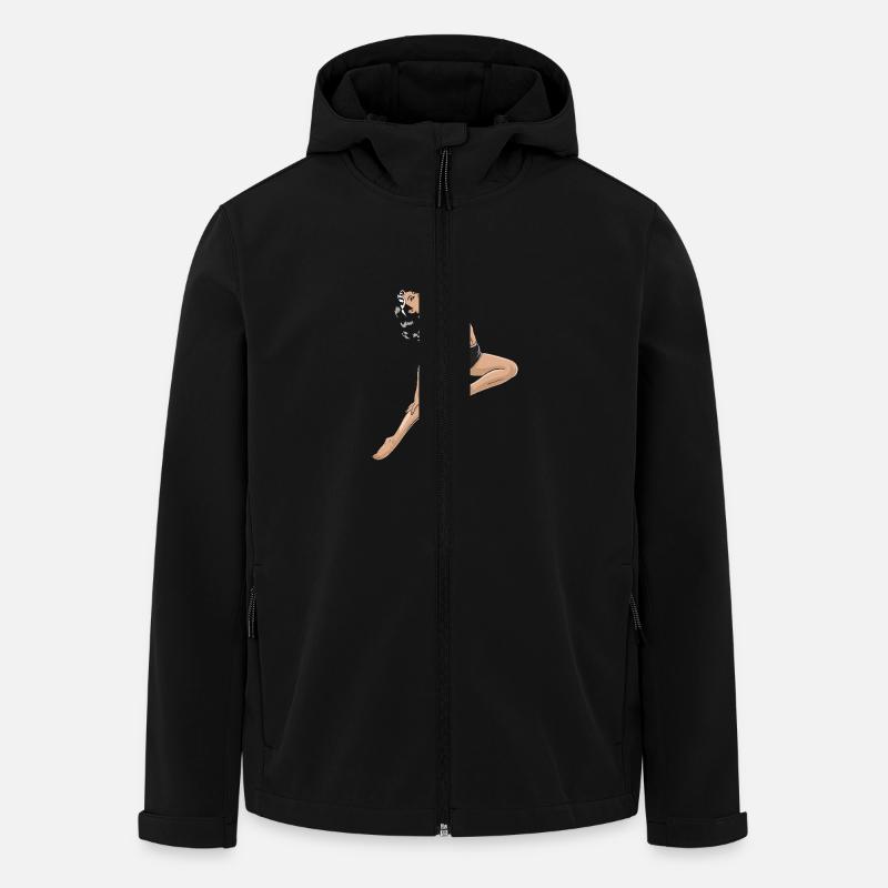 Pole Dance Pole Dancer Pole Dance - Veste softshell homme en polyester recyclé Stanley/Stella - noir