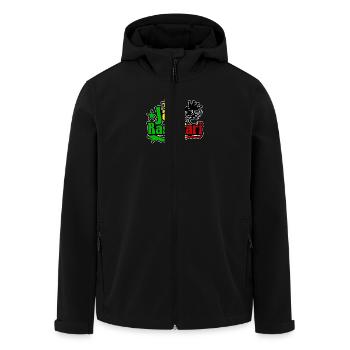 jah rastafari - Veste softshell homme en polyester recyclé Stanley/Stella - noir - Devant - AI Model Male 185 light (185cm)