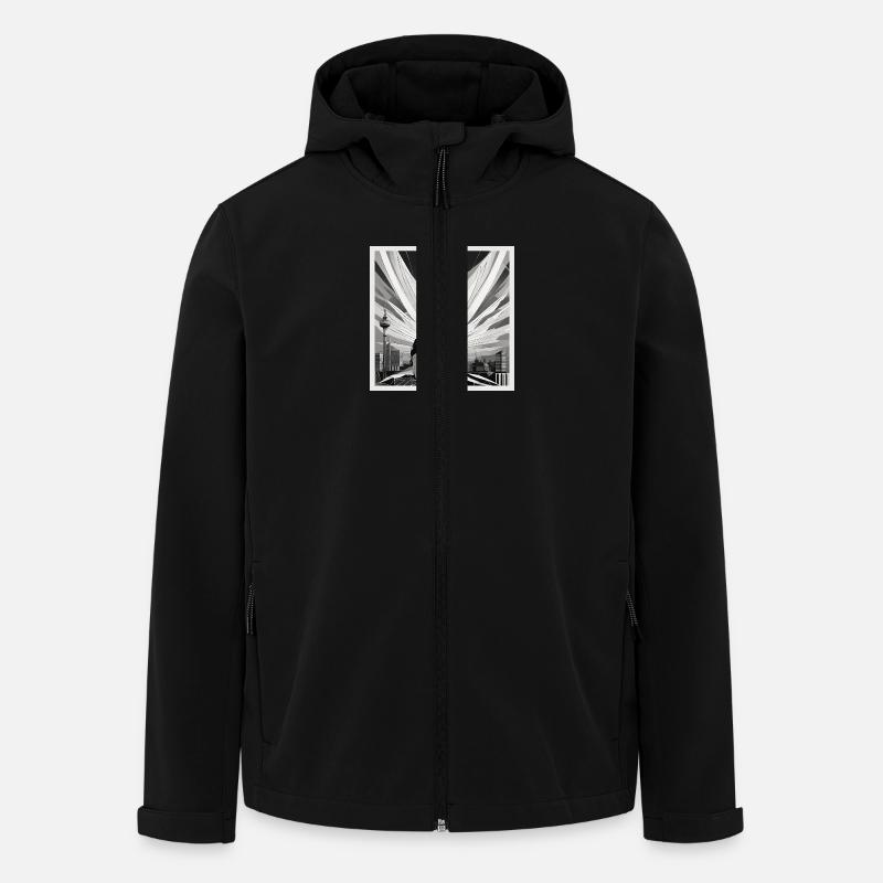 Meerjungfrau - Recycelte Männer Softshell-Jacke von Stanley/Stella - Schwarz
