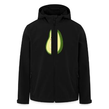 I feel so empty - Avocado - Single -Humor-Geschenk - Recycelte Männer Softshell-Jacke von Stanley/Stella - Schwarz - Vorne - AI Model Male 185 light (185cm)