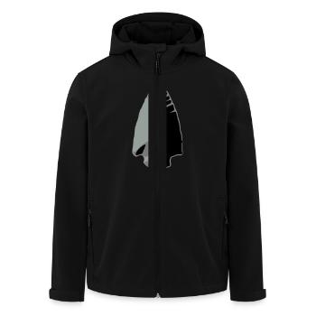flint arrowhead indian T-shirts - Recycelte Männer Softshell-Jacke von Stanley/Stella - Schwarz - Vorne - AI Model Male 185 light (185cm)