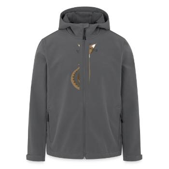 Molly Sue - Veste softshell homme en polyester recyclé Stanley/Stella - noir - Devant - AI Model Male 185 light (185cm)