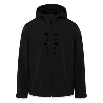 Bad Hunter - Veste softshell homme en polyester recyclé Stanley/Stella - noir - Devant - AI Model Male 185 light (185cm)