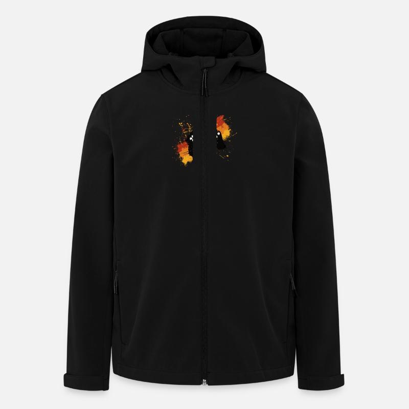 Controller Graffiti Gamer - Men’s Recycled Softshell Jacket by Stanley/Stella - black