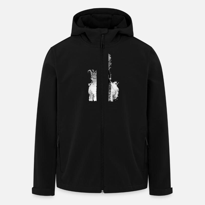 Native American - T-Shirt - Recycelte Männer Softshell-Jacke von Stanley/Stella - Schwarz