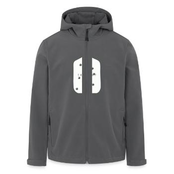 Cible - Veste softshell homme en polyester recyclé Stanley/Stella - noir - Devant - AI Model Male 185 light (185cm)