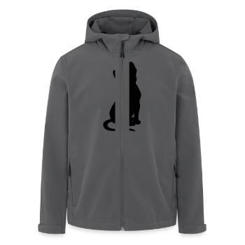 Sphynx - freie Farbwahl - Recycelte Männer Softshell-Jacke von Stanley/Stella - Schwarz - Vorne - AI Model Male 185 light (185cm)