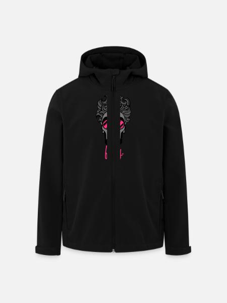 FunkyGuy - Recycelte Männer Softshell-Jacke von Stanley/Stella - Schwarz
